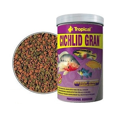 Hrana ciclide Tropical Cichlid Gran