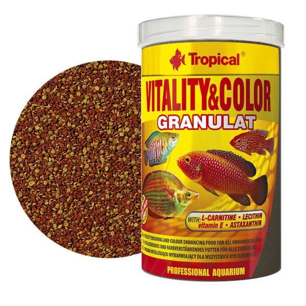 Hrana pesti Tropical Vitality&Color Granulat