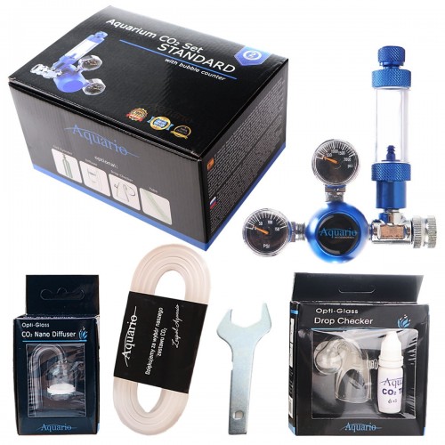 Set standard pentru Butelie CO2 Aquario Blue_1